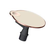 Rotating Tray with Cup Holder for Meals and Work on the Go Planner Tray