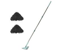 Rotating Triangle Floor Mop, 360 Degree Rotating Triangle Floor Mop Cloth Kit for Cleaning Agents, Adjustable Spin Mop for Home
