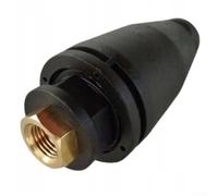 Rotating Turbo Nozzle, G1/4" Quick Connector 1pc Rotating Cleaning Nozzle Tip High-Pressure Spray for Tough Dirt Removal Outdoor Cleaning Tasks