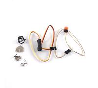 Rotating Warning Light Indicator Lamp for Huina 1/14 2.4G RC K970 Excavator Model