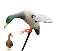 Rotating Wing Duck - Rotating Duck Lure | Battery Powered Motion Duck | Remote Control Duck Lure | Quieter Duck Swivel Wings | Realistic Design