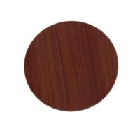 Rotating Wooden Serving Tray for Dining Table - 360° Lazy Susan Turntable No Noise Round Serving Plate Easy to Clean Perfect for Entertaining & Dining
