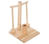 Rotating Yarn Holder with 2 Spindles for Knitters and Crocheters