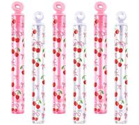 Rotatingpals 20 Pcs Cherry Bubble Wands Wands Sweet Cherry Themed Bubbles Party for Adult Summer Activity Birthday Gifts Prizes Carnival Goody Bag Stuffers Wedding Supplies