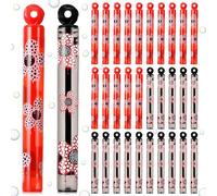 Rotatingpals 32 Pcs Strange Theme Mini Bubble Wands Red Carnivorous Bubbles Party Favors for Adult Summer Activity Birthday Gifts Carnival Goody Bag Stuffers Wedding Supplies