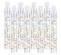 Rotatingpals 32 Pcs Wild Flower Bubble Wands Sweet Bubbles Party Favors for Valentine Anniversaries Celebration Wedding Supplies Summer Activity Birthday Gifts Prizes Wedding Supplies
