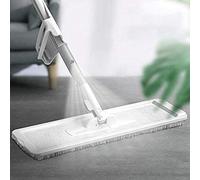 Rotation Floor Spray Mop Home Floor Cleaning Tool, Mess Free, 1x free Pad, Refillable Spray Bottle squeezing system Soft Floor Easy Cleaning Mop with Absorbent PVA
