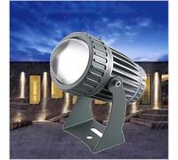 Rotation LED Spot Lamp - 10W Narrow Beam Floodlight, IP65 Waterproof LED Beam Light, Adjustable Beam Angle Up Lights(Blue,10W(85-265V))