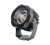 Rotation Spotlight - Ground LED Landscape Lights - LED Beam Spotlight, 220V Round COB Tree Lights, LED Angle Adjustable Floodlight, For Outdoor Wall Advertising Signs Lawn Lights ( Color : Warm White