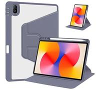 Rotation Tablet Case Suitable For Huawei MatePad Air 11.5inch DBY2-W00 2023 Acrylic Hard Cover With Pen Slot(PURPLE)
