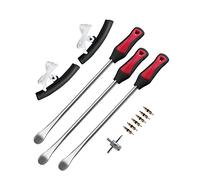 ROTATION Tire Lever Iron Tool Kit, 14.5 inch (380mm) Steel, Professional Tire Changing Tools for Motorcycle, Dirt Bike, Lawn Mower | 3-Piece Set