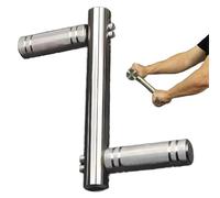 Rotator Burn Machine, 304 Stainless Steel Forearm & Shoulder Trainer, 360° Rotating Grips for Arm Strength, Boxing, MMA, Gym, Home Fitness, Portable 2.55kg, Grip Dia 3.2cm