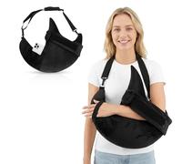 Rotator Cuff Pillow, Shoulder Support Pillow with Pocket, Rotator Cuff Pillows for Sleeping, Rotator Cuff Sleeping Pillow for Frozen Shoulder Neck Relief and Side Sleeping,Side Sleeper Pillow (black)