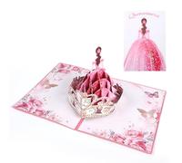 Rotel Quinceanera Card,15th Birthday Cards for Quinceanera Gifts,Tarjetas Para 15 Años Quinceañeras,Numero 15 Centro De Mesa Decoracion Para 15 Años Quinceañeras