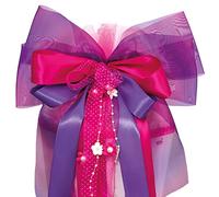 ROTH XXL Purple Blooming School Cone Bow Approx. 63 x 32 cm Ready Tied