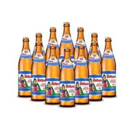 Rothaus Alkoholfrei Hefeweizen - German Alcohol-Free Wheat Beer | Naturally Cloudy, Fruity & Smooth | 0.4% ABV | 500ml Bottles (12 Pack) - Classic Low Alcohol Weissbier
