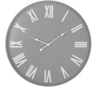Rothay Wall Clock - Large - Grey Metal - 80cm x 80cm