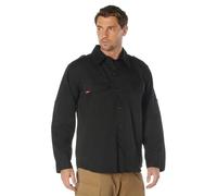 ROTHCO 2457 Uf Vintage BDU Shirt - Black (2XL, Black)