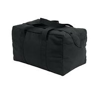 Rothco Canvas Small Parachute Cargo Bag, Black