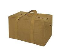 Rothco Canvas Small Parachute Cargo Bag, Coyote Brown