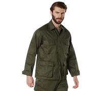 Rothco Color Camo BDU Shirt Military Shirt, Olive Drab, Medium