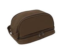 Rothco Deluxe Canvas Travel Kit, One Size, Earth Brown