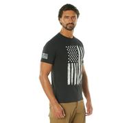 Rothco Distressed US Flag Athletic Fit T-Shirt