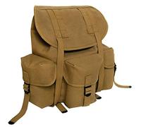Rothco G.I. Type Heavyweight Mini Alice Pack Military Rucksack, Coyote Brown, Rucksack Backpacks