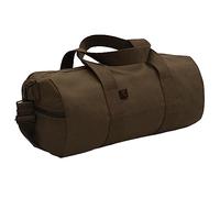 Rothco Heavy-Duty Canvas Shoulder Duffle Bag - Rugged Travel Gym Gear Equipment Bag, Earth Brown, 15 Inches, Duffel Bag