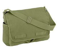 ROTHCO OLIVE CLASSIC MESSENGER BAG Heavyweight Canvas School Laptop