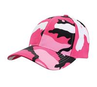 Rothco Supreme Camo Low Profile Cap - Adjustable Rugged Outdoor Baseball Hat, Pink Camo, One Size