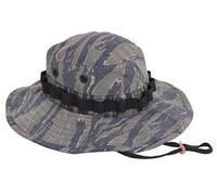 Rothco The Vintage Tiger Stripe Vietnam Ear Boonie Hat 7 1/4 Greens
