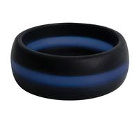 Rothco Thin Blue Line Silicone Ring, 12