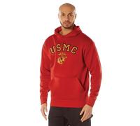 Rothco US Marine Corps Eagle, Globe, and Anchor Pullover Hooded Sweatshirt