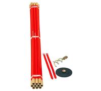 Rothenberger 130080 Set of 10 x Drain Rods, 2 Tools & Straps (Universal)