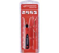 Rothenberger 21651 Deburrer Kit Edges Pipes Steel Aluminium Plastic