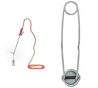 Rothenberger 30954 Roofers Propane Torch Kit with 5m Hose, Multi-Colour & Monument MON3418 SPARK Lighter/striker