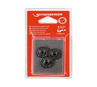 Rothenberger 7.0028D 2.5/8-Inch Cutter Wheel for Plastic - Black (3-Piece)