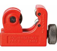 Rothenberger 70401 "Mini Cut I Pro" Plastic Pipe Cutter, Red, 3-16 mm