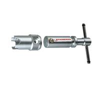 Rothenberger 70413 Adapter for RO-Quick with Cross Handle, Silver