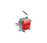 Rothenberger 72687 R600 Pipe Cleaning Machine with Guide Hose, red, 230V