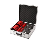 Rothenberger 89020 Dry Diamond Core Drill Set 42-52-65-117-127