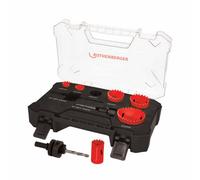 Rothenberger 9-Piece Plumbers Bi-Metal Hole Saw Kit