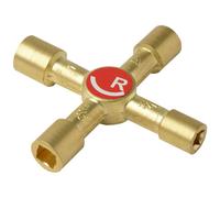 Rothenberger Brass Multi-Purpose 4 Way Utility Key