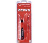 Rothenberger Deburrer Kit Edges Pipes Steel Aluminium Plastic