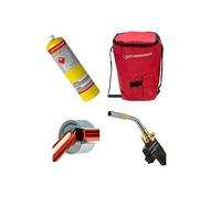 Rothenberger Hotbag Deal Kit Includes Superfire 2 Torch, 15mm Pipeslice, 22mm Pipeslice, Map Gas and Carry Bag