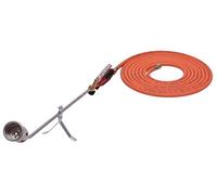ROTHENBERGER Industrial RomAxi Eco Burner for Industrial Heating, Gas Burner, Flame Device, Herbicide, Welding Bituminous Sheets, Head 47 cm, Propane Gas Hose 3 m