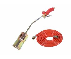 ROTHENBERGER Industrial RoMini Premium, warm-up burner, incl. 2m hose line, flames of bituminous membranes; warming; Welding foils; Weed Destroyer 030961E