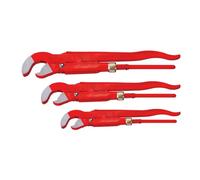 Rothenberger Workshop Pliers Set 3-Piece Pipe Wrench Ø1-2"