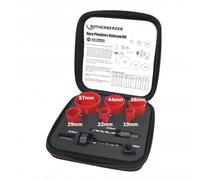 Rothenberger Plumbers Hole Saw Kit - 19-22-29-38-44-57mm - 9pcs in Case